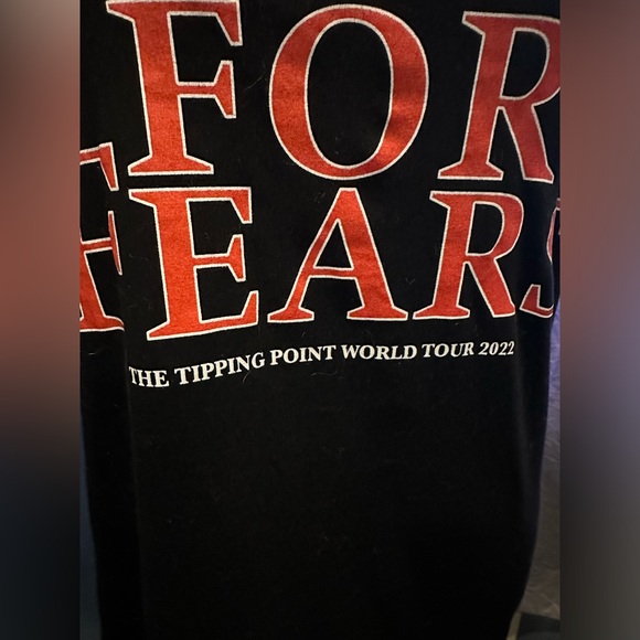 Official Tears for Fears 2022 Ladies Tee Shirt 🎶🎤🎵 - Picture 3 of 4